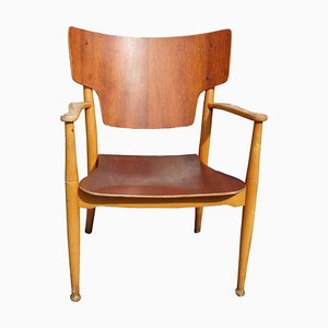 Easy Chair Portex No. 111 par Peter Hvidt pour Fritz Hansen, 1940s