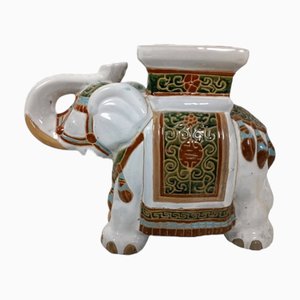 Vintage Elephant of Good Luck in Ceramics