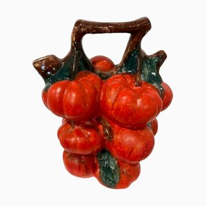 Mid-Century Spanish Botijo Tomatoes Jar in Porcelain by Maisen