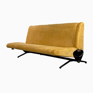 Divano letto D70 Dormeuse di Osvaldo Borsani per Tecno, 1954