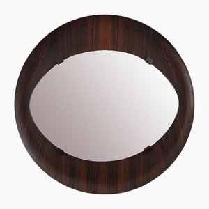Italian Mirror with Wooden Frame, 1960s