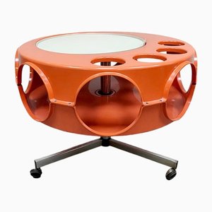 Vintage Dutch Space Age Rotobar Trolley from Curver, 1970s