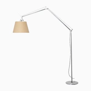 Tolomeo Mega Floor Lamp with Parchment Shade from Artemide, 2000s