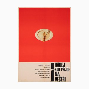 Affiche de Film Guess Who's Coming to Dinner par Karel Vaca, République Tchèque, 1967