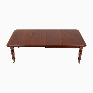 Antique Victorian Extending Mahogany Dining Table, 1870s