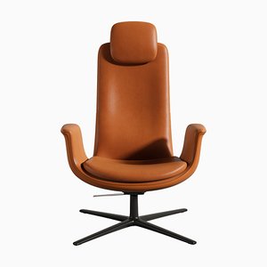 Odyssey Armchair in Leather from BD Barcelona