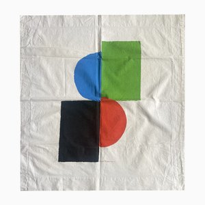 Vintage Kissenbezug von Sonia Delaunay