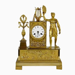 Goldene Uhr aus Bronze, Frühes 19. Jh.