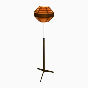Pine Veneer Floor Lamp Tripod by Hans-Agne Jakobsson, Ellysett for Bergboms G-34