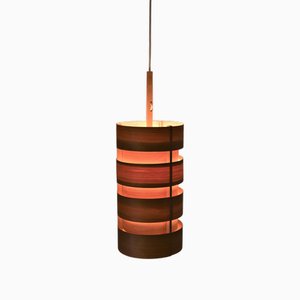Swedish Pine Pendant Lamp by Hans-Agne Jakobsson, Ellysett A