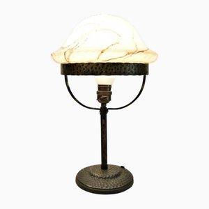 Lámpara de mesa modernista de Jugendstil, Suecia, años 15