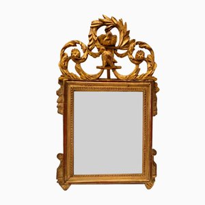 19th Century Louis XV Mirror in Golden Wood, France, 1890s