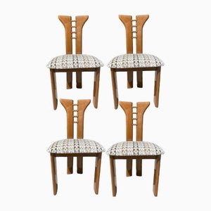 Vintage Postmodernist Italian Chairs by Pierre Cardin, Set of 4