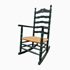 Dutch Hindeloopen Rocking Chair