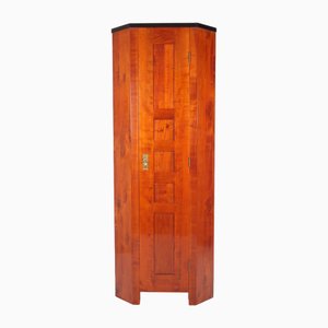 Mueble esquinero modernista de cerezo, años 10
