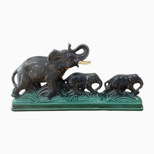 Elephant Ceramic Sculpture, 1960s