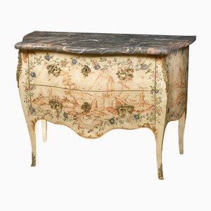 Bemalte Louis XV Genueser Kommode