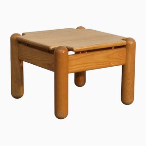 Mesa de centro o auxiliar de madera de Ilmari Tapiovaara para Fratelli Montina, años 70