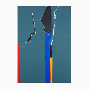 After Steele, Composition, 1979, Screen Print