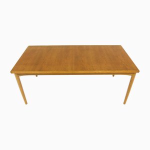 Scandinavian Coffee Table in Teak and Oak, Sweden, 1960s