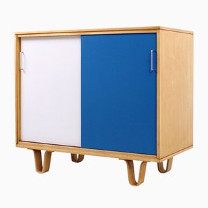 Blue White Combex Birch Series Cb52 Cabinet by Cees Braakman for Pastoe, 1950s