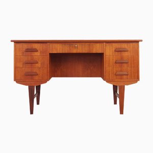 Danish Teak Desk, 1970s