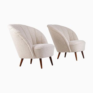 Danish Easy Chairs, 1940s, Set of 2