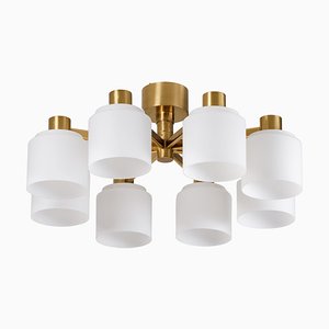 Swedish Ceiling Light attributed to Boréns, Sweden, 1960s