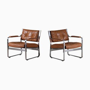 Mondo Armchairs attributed to Karl-Erik Ekselius, Sweden, 1970s, Set of 2