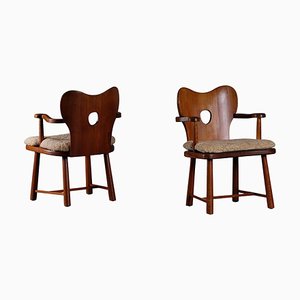 Armchairs by Bo Fjaestad, Sweden, 1930s, Set of 2