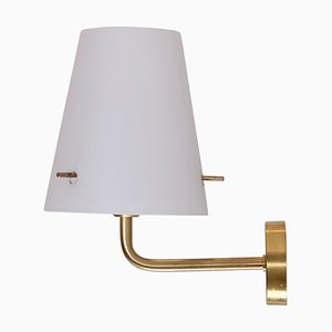 Model 407 Wall Lamp attributed to Hans Bergström, 1950s