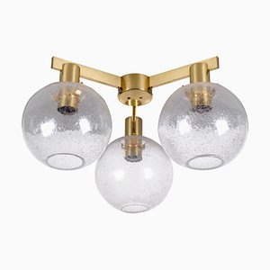 Brass Ceiling Light by Hans-Agne Jakobsson, 1960s