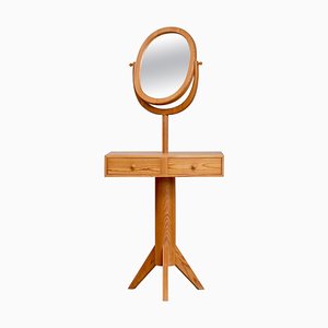 Dressing Table with Mirror attributed to Erik Höglund, Sweden, 1950s