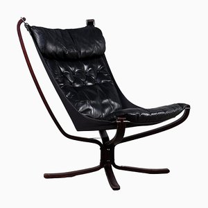 Chaise Falcon attribuée à Sigurd Ressell, 1970s