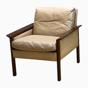 Lounge Chair in Rosewood by Hans Olsen
