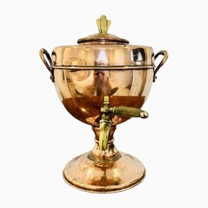 Giorgio III Samovar in rame e ottone, inizio XIX secolo