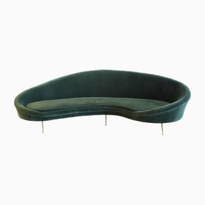 Large Organic Curved Sofa by Ico & Luisa Parisi
