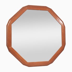 Series Africa Octagonal Mirror in the style of Tobia Scarpa