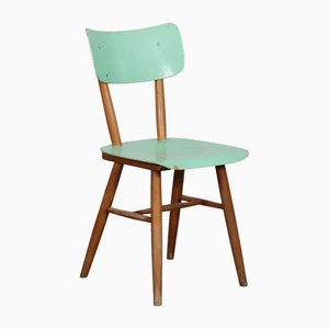 Vintage Wooden Chair from Ton, 1960s