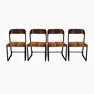 Vintage Baumann Trainee Chairs, 1960s, Set of 4