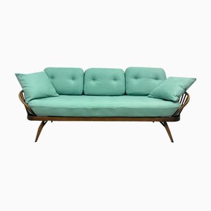 Mintgrüne Mid-Century Studio Couch von Ercol