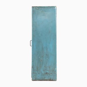 Large Painted Steel Factory Cabinet