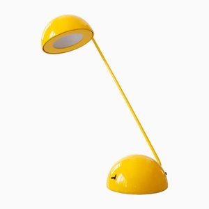 Gelbe Vintage Tischlampe von Barbieri Marianelli für Tronconi, 1980er