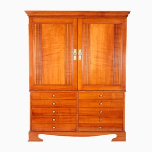Art Nouveau Apotheque Merchant Cabinet, 1910s