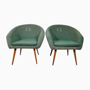 Armchairs from Brussels Expo, 1960s, Set of 2