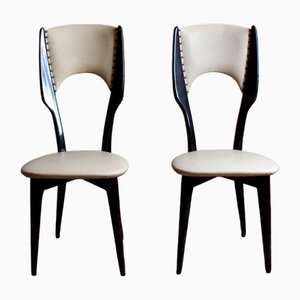 Mid-Century Susine Dining Chairs, Italy, 1950s, Set of 2
