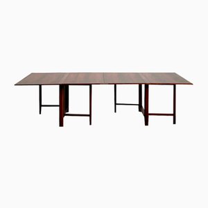 Maria Flap Rosewood Dining Table attributed to Bruno Mathsson, 1960s