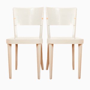 Wooden Dining Chairs from Thonet, 1926, Set of 2