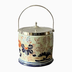 Imari Pattern Biscuit Barrel