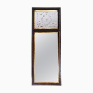 Miroir Louis Seize Scandinave en Acajou, 1780s